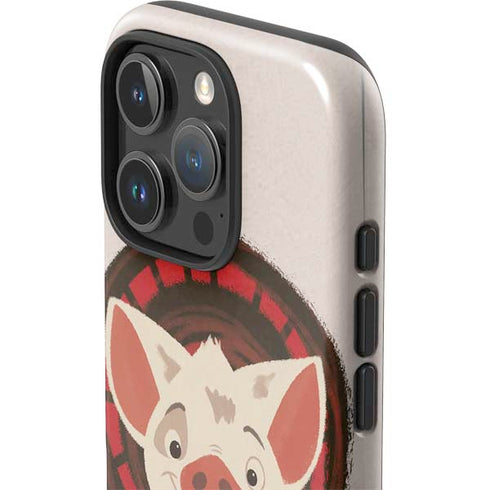 Disney Princess Moana Pua Close Up iPhone 16 Pro Impact Case